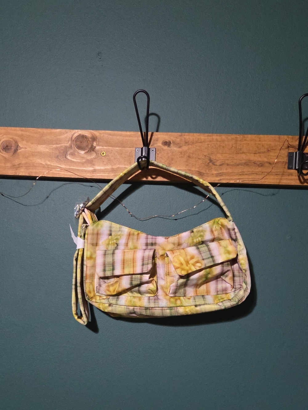 BAGGU X Collina Strada Cargo Shoulder Bag - Boxer Plaid